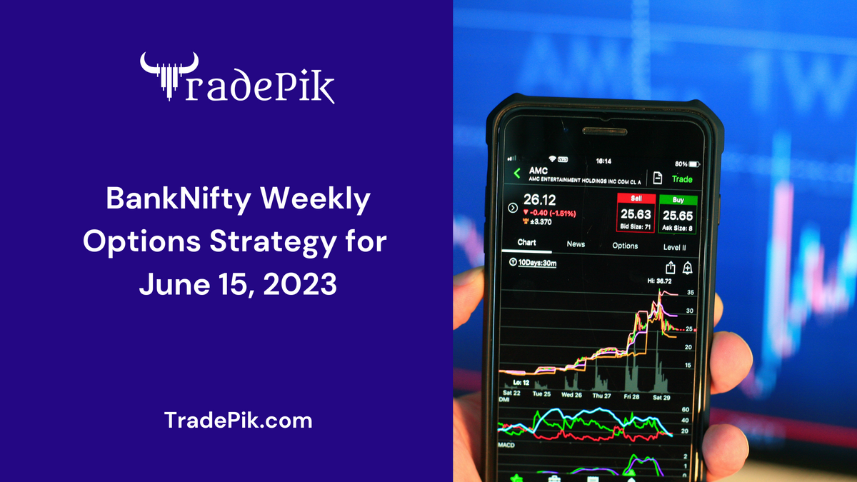 BankNifty Weekly Options Strategy for June 15, 2023 expiry