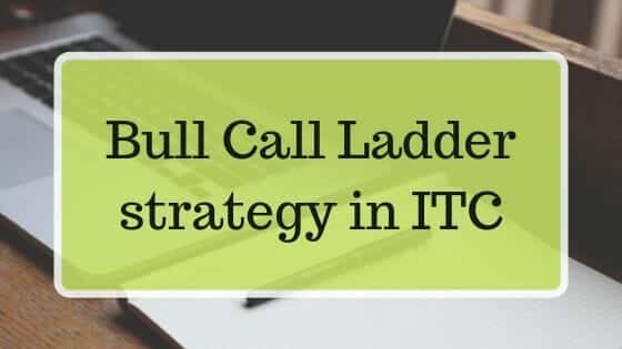 Bull Call ladder strategy in ITC for OCT Expiry