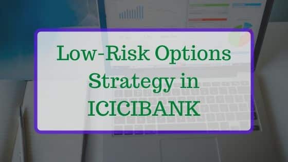 An iron condor options strategy in ICICIBANK
