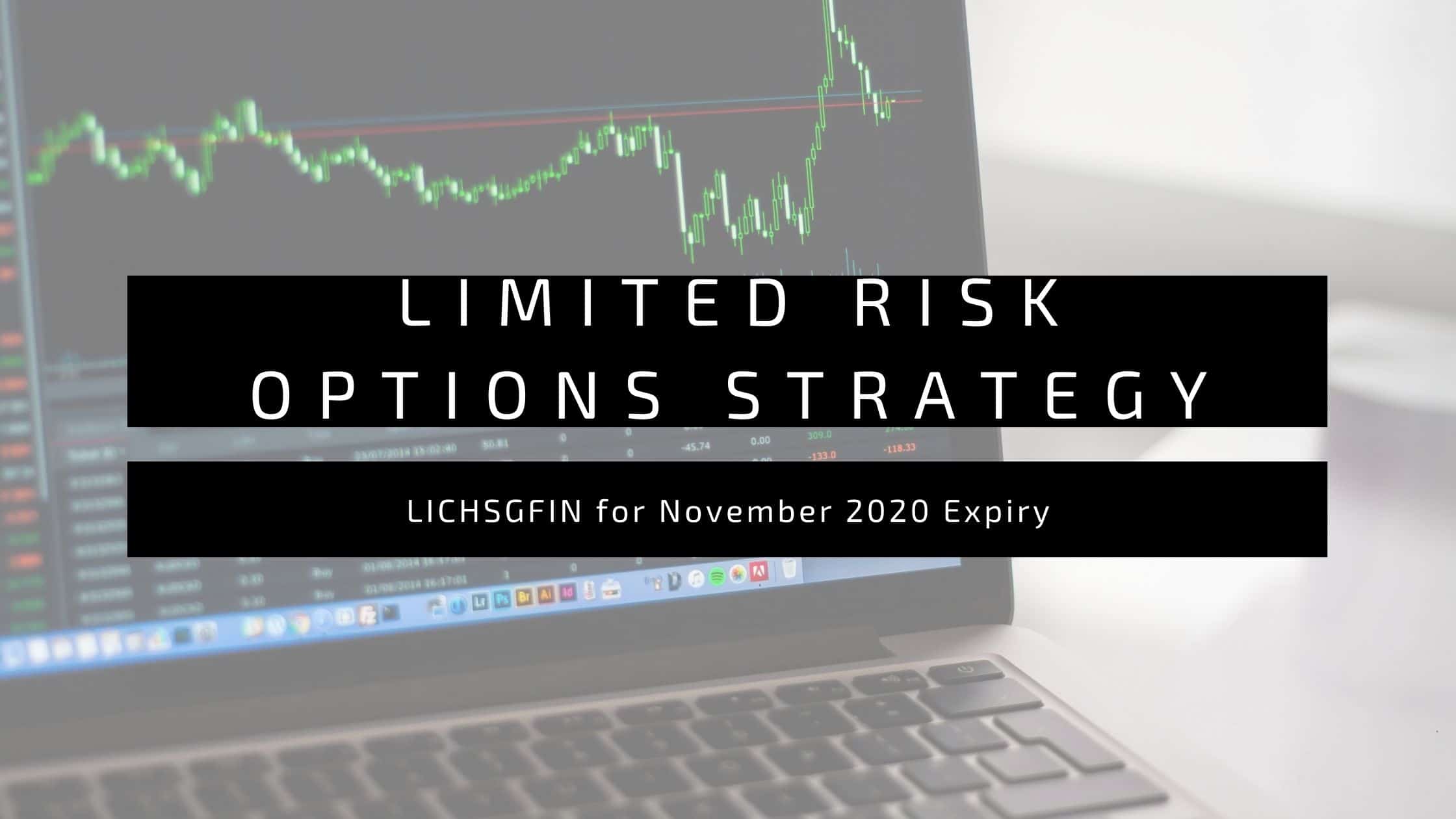 Limited Risk Result oriented Option Strategy in LICHSGFIN