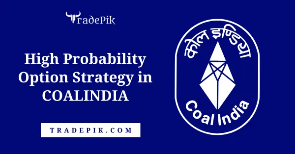 high probability option strategy in COALINDIA