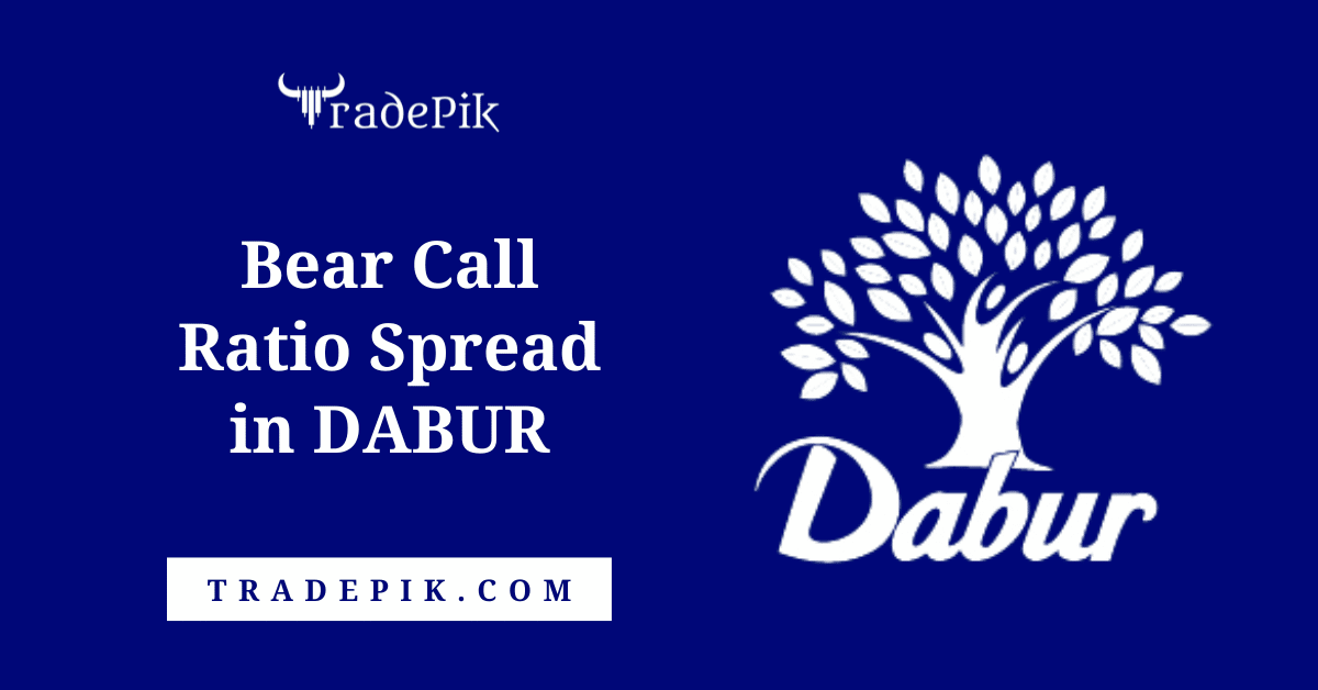 Best Bear Call Ratio Spread in Dabur for December Expiry